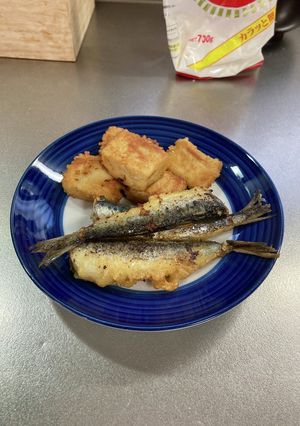 高野豆腐煮を天ぷらにしてみました♪-レシピのメイン写真