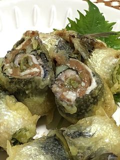 いわしの梅しそ天ぷら-レシピのメイン写真