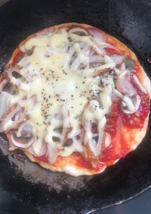 とろ〜りチーズの節約ピザ-レシピのメイン写真