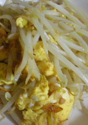 もやしとふわふわ卵のぺペロン炒め-レシピのメイン写真