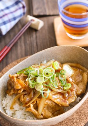 甘辛タレでご飯がススム！我が家の豚丼-レシピのメイン写真