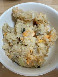 鮭ときのこの炊き込みご飯 子供可-レシピのメイン写真