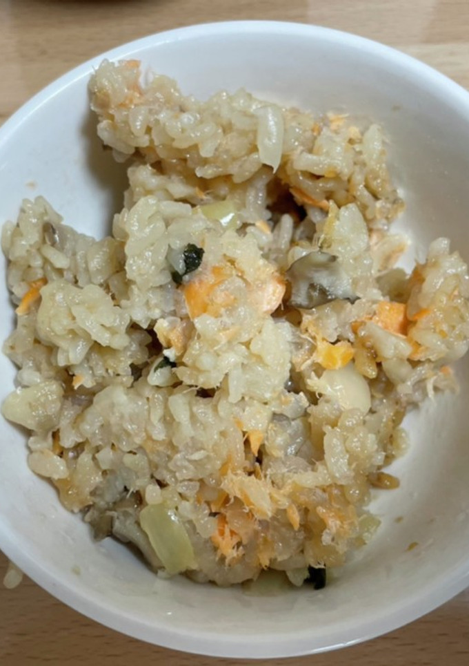 鮭ときのこの炊き込みご飯 子供可-レシピのメイン写真