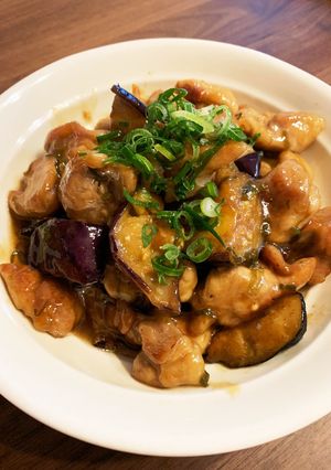 鶏もも肉＆ナスの甘酢煮！-レシピのメイン写真