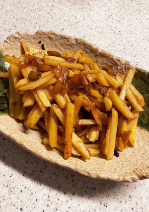 じゃがいもとザーサイの炒め物-レシピのメイン写真