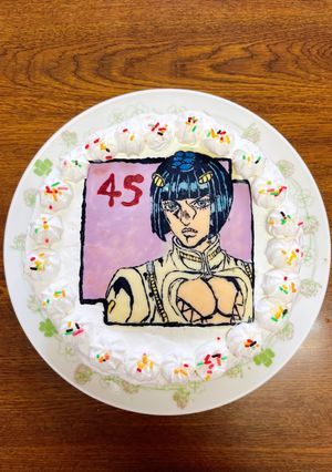 ジョジョ＊ブチャラティケーキ-レシピのメイン写真