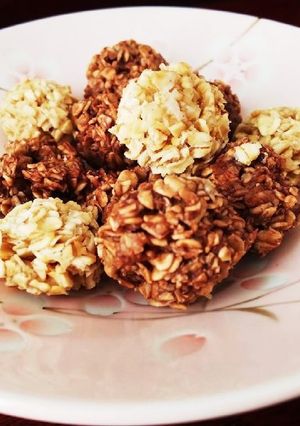 オートミールでひなあられ風お菓子-レシピのメイン写真