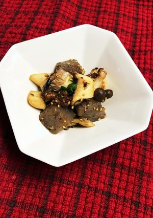 こんにゃくとキノコのおかか炒め-レシピのメイン写真