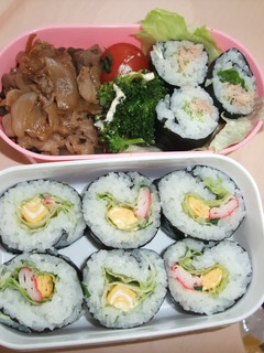 旦那様のサラダ巻き弁当☆-レシピのメイン写真