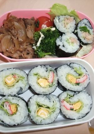 旦那様のサラダ巻き弁当☆-レシピのメイン写真