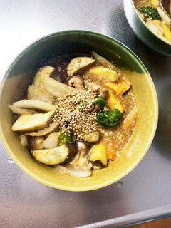 根菜茄子肉無オイスター炒味温野菜サラダ-レシピのメイン写真