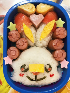 ポケモン ヒバニー お弁当 キャラ弁-レシピのメイン写真