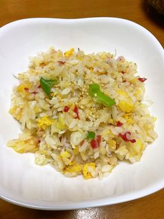 さっぱり 梅しらすチャーハン-レシピのメイン写真