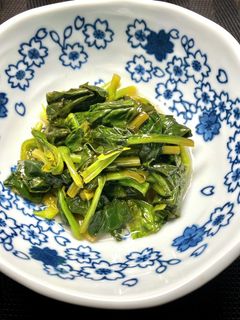 ほうれん草のマリネ-レシピのメイン写真