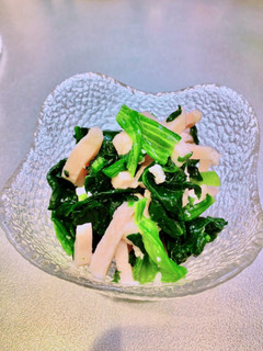 ほうれん草のサラダチキン和え-レシピのメイン写真
