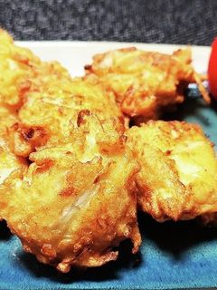 紅生姜入り、魚のすり身のふわ天-レシピのメイン写真