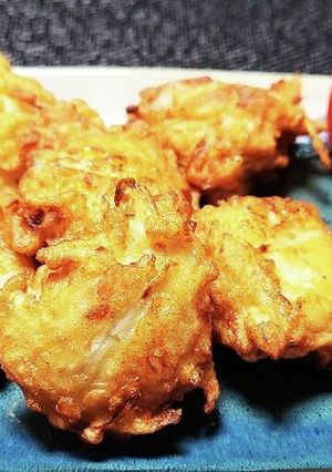 紅生姜入り、魚のすり身のふわ天-レシピのメイン写真