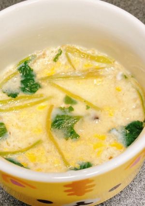 レンジで茶碗蒸し-レシピのメイン写真