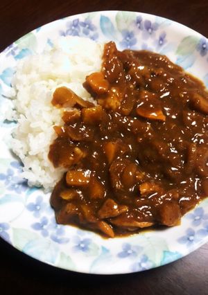 バズレシピのりんごカレー（覚え書き）-レシピのメイン写真
