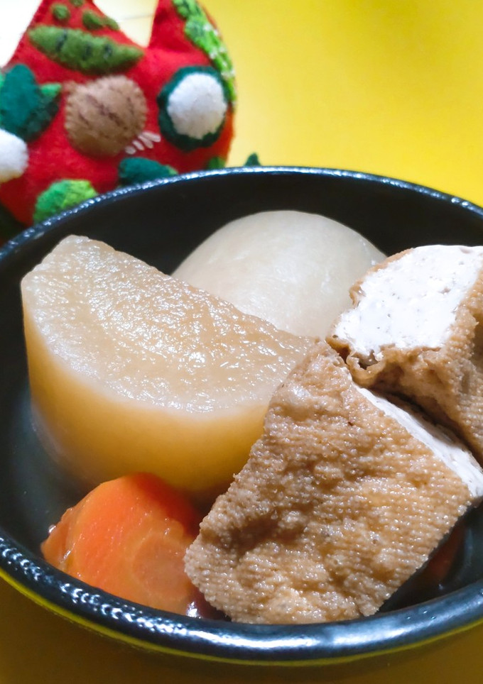 大根と厚揚げの煮物-レシピのメイン写真