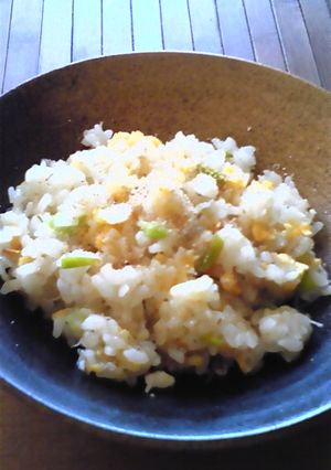 ねぎとしらすの簡単チャーハン-レシピのメイン写真
