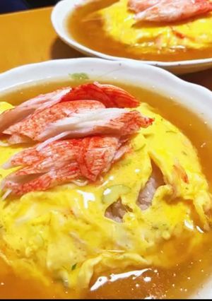 あんかけたっぷり♫天津飯 京風-レシピのメイン写真
