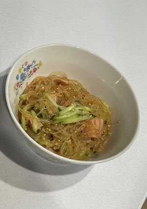 10分で出来る！中華風春雨サラダ-レシピのメイン写真