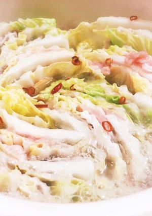 激うま 白菜と豚肉のミルフィーユ鍋-レシピのメイン写真