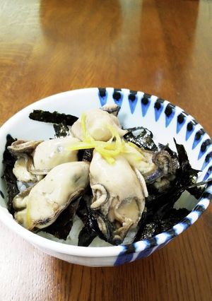 牡蠣のしぐれ煮丼-レシピのメイン写真