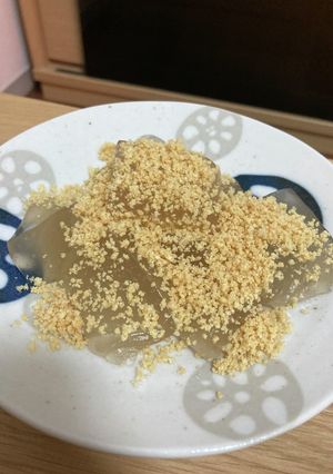 レンジで簡単！サイリウムわらび餅✨-レシピのメイン写真
