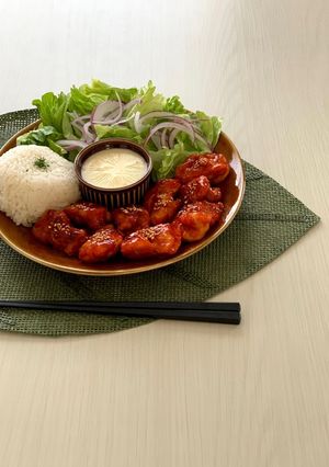 ヤンニョムチキン-レシピのメイン写真