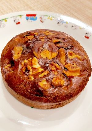 ナッツ好きに！チョコアーモンドケーキ-レシピのメイン写真