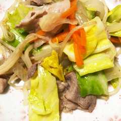シャキシャキ美味しい野菜炒め-レシピのメイン写真