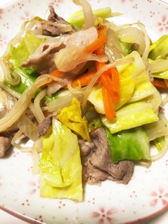 シャキシャキ美味しい野菜炒め-レシピのメイン写真