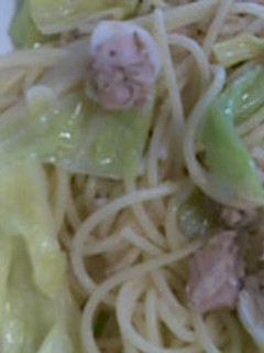 キャベツとツナの和風パスタ-レシピのメイン写真