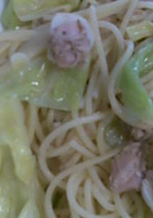 キャベツとツナの和風パスタ-レシピのメイン写真