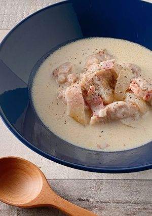 コク旨！鶏もも肉のサワークリーム煮込み-レシピのメイン写真