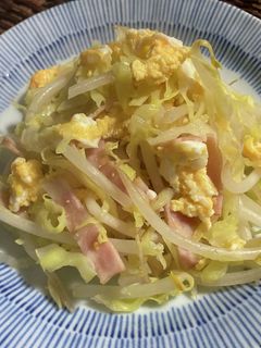 卵とカット野菜の炒物-レシピのメイン写真