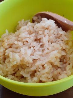 残った煮汁で炊き込みご飯(具無し)-レシピのメイン写真