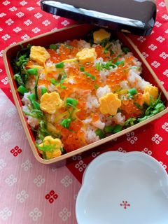 柚子香る鮭といくらの親子ちらし寿司-レシピのメイン写真