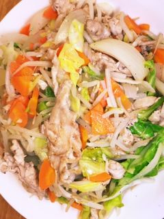 低温調理でガッツリ野菜炒め-レシピのメイン写真