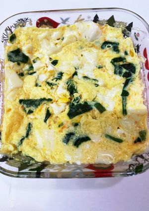 離乳食一歳レンジで！ふわふわ洋風玉子焼き-レシピのメイン写真