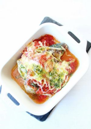 サバを洋風に【塩鯖のトマトソースグラタン-レシピのメイン写真