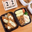 鮭フライ弁当 22/2.22