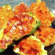 鶏ミンチ豆腐でピーマンの肉詰め&鶏つくね