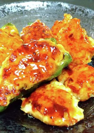 鶏ミンチ豆腐でピーマンの肉詰め＆鶏つくね-レシピのメイン写真