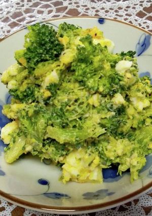 ブロッコリーと卵のサラダ-レシピのメイン写真