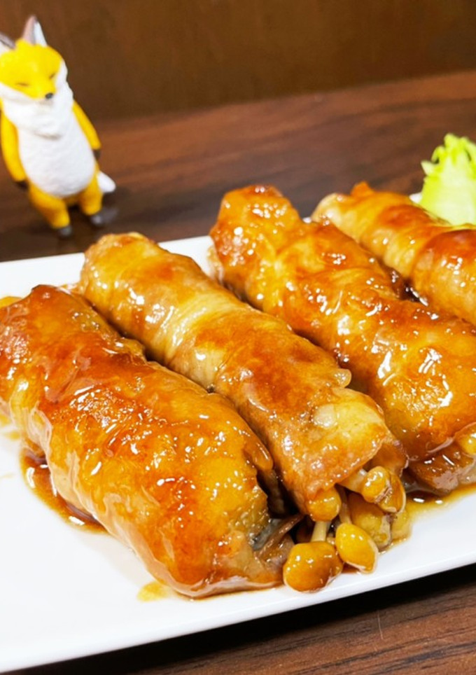 豚薄切り肉えのき巻き-レシピのメイン写真