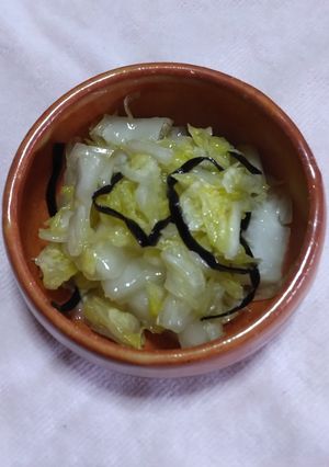 「無限白菜」白菜の昆布和え-レシピのメイン写真