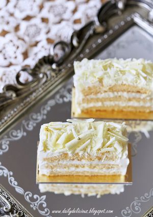 ホワイトチョコレートケーキ-レシピのメイン写真